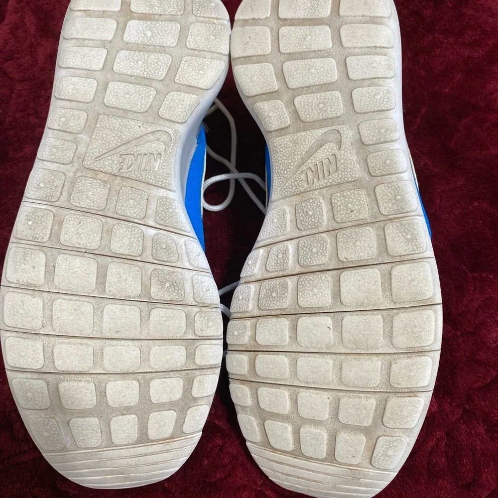 Nike Blue and Gray Athletic Shoes 
Size 7Y which is 8.5 in women’s. - Picture 4 of 4